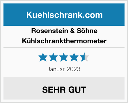 Rosenstein & Söhne Kühlschrankthermometer Test