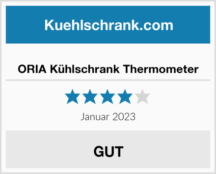  ORIA Kühlschrank Thermometer Test