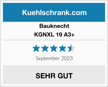 Bauknecht KGNXL 19 A3+ Test