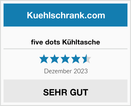  five dots Kühltasche Test