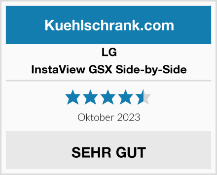 LG InstaView GSX Side-by-Side Test