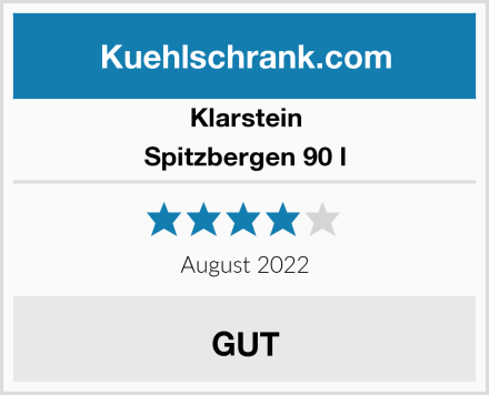 Klarstein Spitzbergen 90 l Test