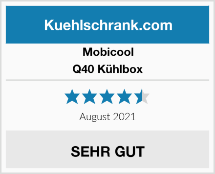 Mobicool Q40 Kühlbox Test