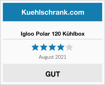 Igloo Polar 120 Kühlbox Test