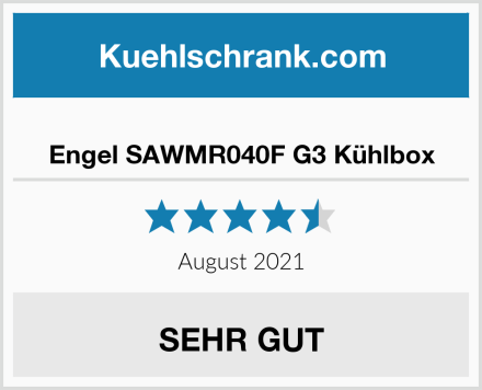  Engel SAWMR040F G3 Kühlbox Test