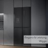  Wiggo WR-MD18DX Amerikanischer Kühlschrank